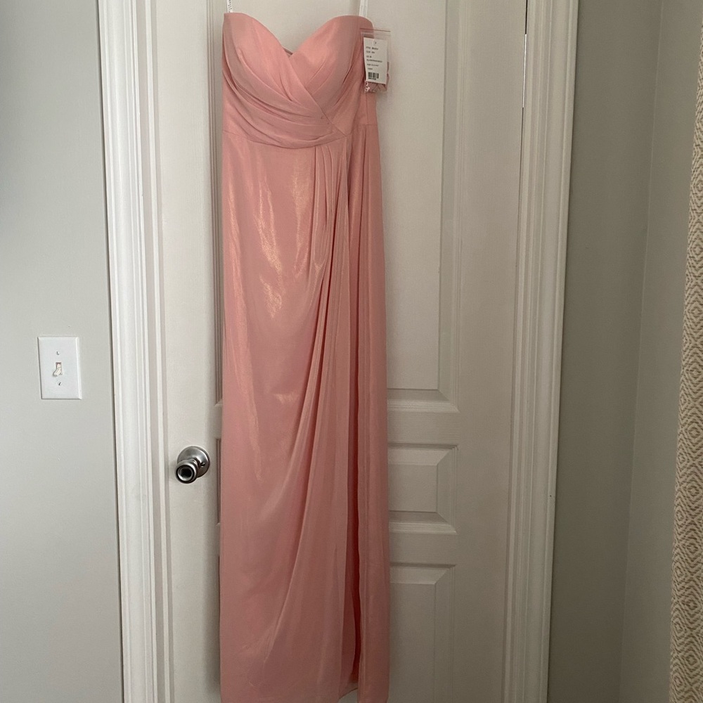 Rose Gold Bella Bridesmaids Dress / Size 00 - Picture 6 of 6